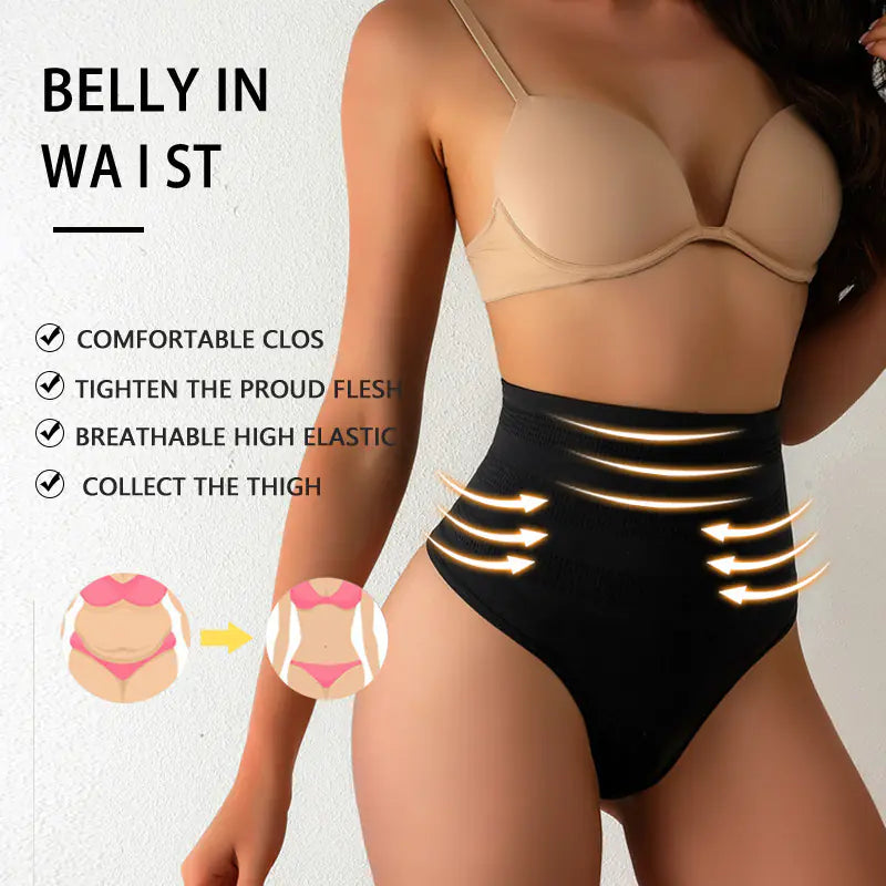 High Waisted Tummy Control Thong